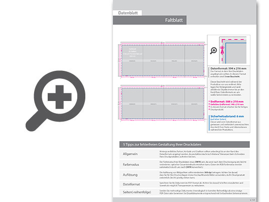 Product Bild faltblatt__gefalzt_auf_din_a5__vertikaler_3-bruch_fensterfalz__8-seitig